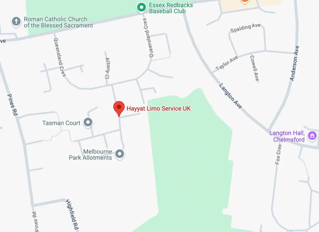 Location Hayyat Limo Service UK